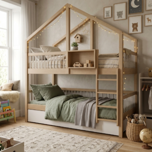 OLIVER AND LOW BUNK BED