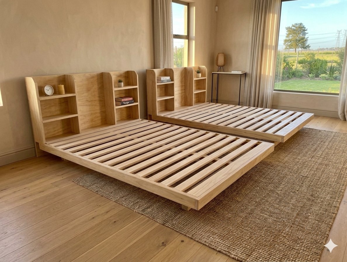 PLATFORM STORAGE BED