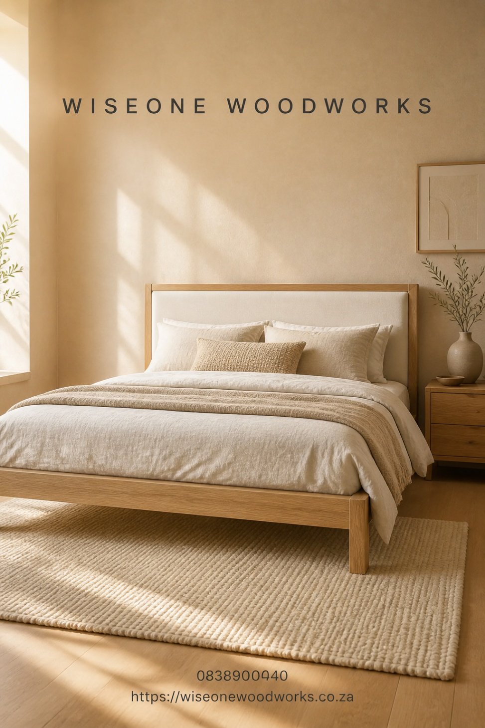 UPHOLSTERED CHESTER HEADBOARD BED